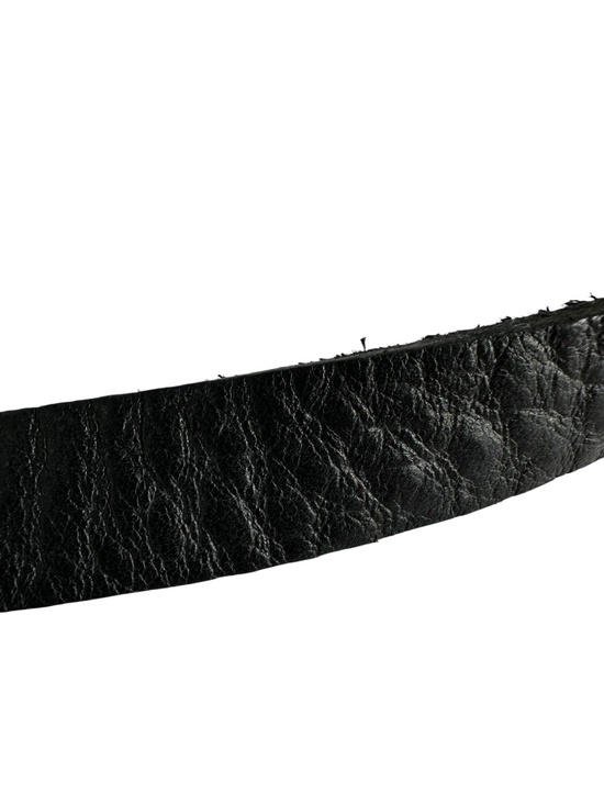 Genuine Vintage MURPHY\'S DAUGHTER Black Leather Eyelet Belt size 34 main image 9